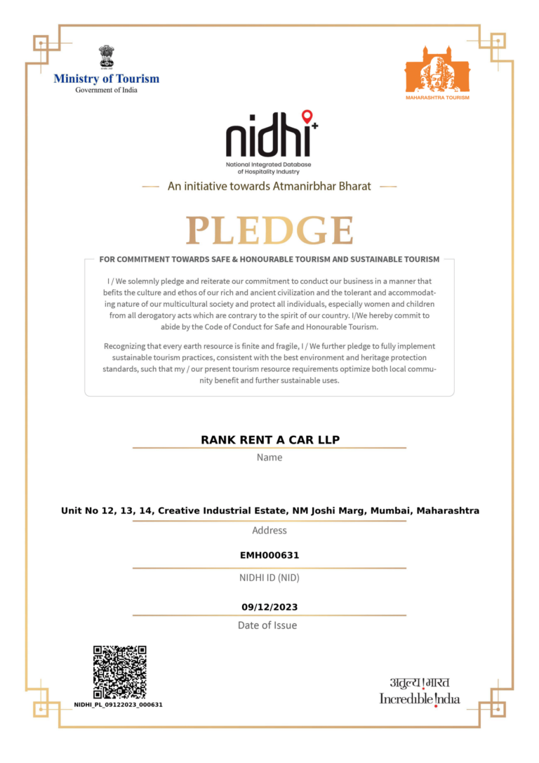 Nidhi Certificate